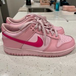 Barbie triple pink dunk low - women 8.5 and 9